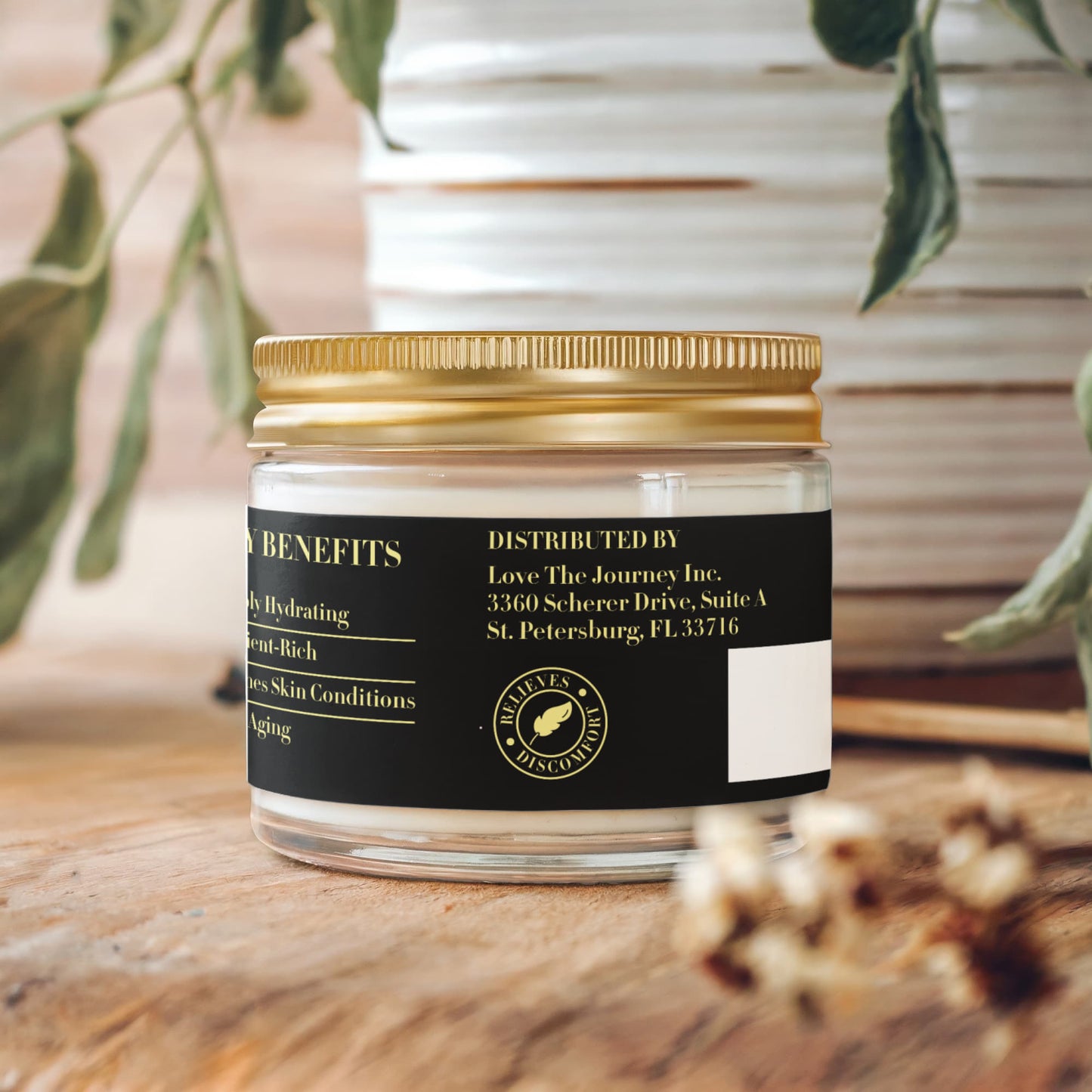 Grass-Fed Whipped Tallow Balm with Vanilla Bean